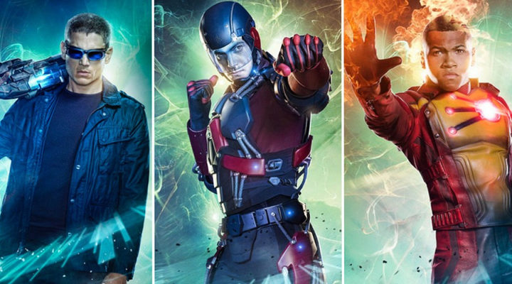 Tres de los protagonistas de 'Legends of Tomorrow'