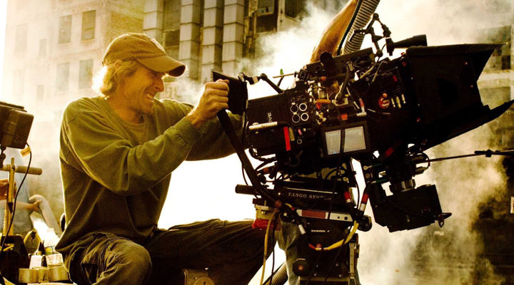  Michael Bay en el set de 'Transformers 5'