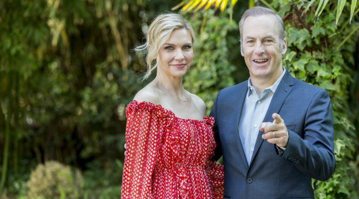 Rhea Seehorn y Bob Odenkirk en Madrid