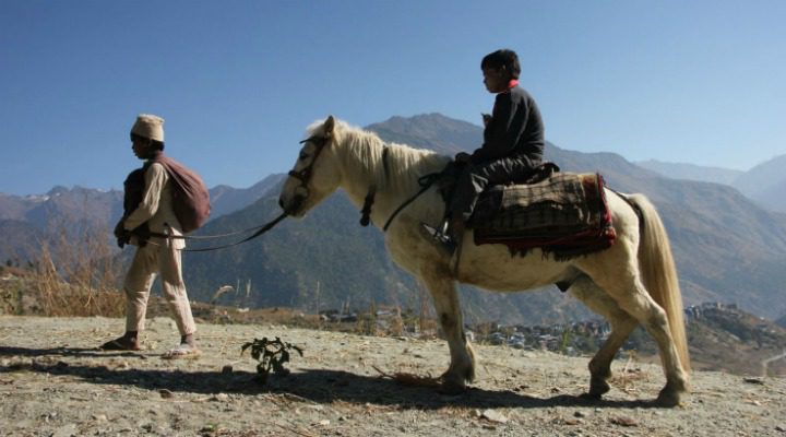 Kalo Pothi, un pueblo de Nepal