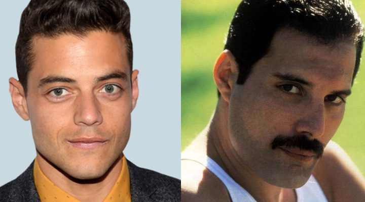  Rami Malek y Freddie Mercury