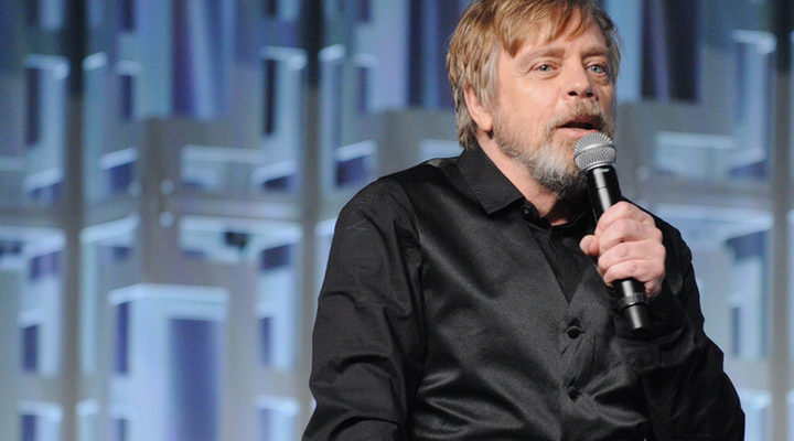 Mark Hamill en la Star Wars Celebration 2017