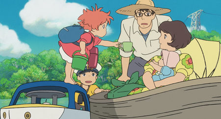 Tropecientas imágenes de 'Ponyo en el acantilado'