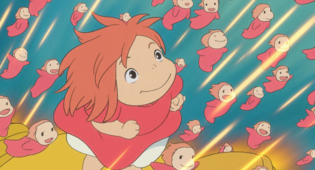 Tropecientas imágenes de 'Ponyo en el acantilado'