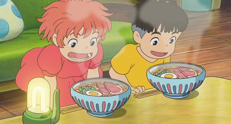 Tropecientas imágenes de 'Ponyo en el acantilado'