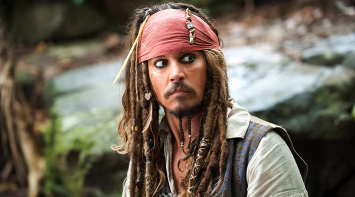 Johnny Depp como Jack Sparrow