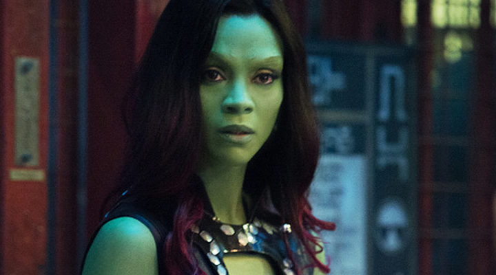 Zoe Saldana como Gamora