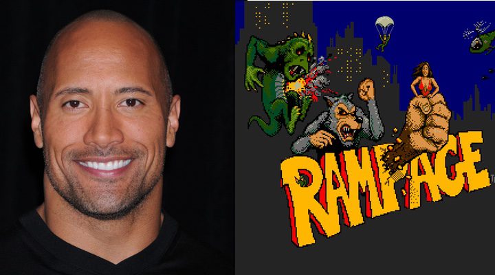  Dwayne Johnson y 'Rampage'