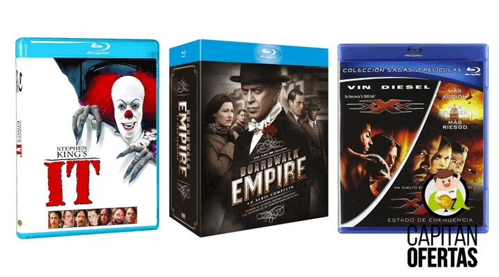 Capitán Ofertas te trae It (Eso), xXx y Boardwalk Empire