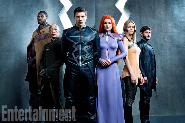 La foto de Entertainment Weekly del reparto de la serie