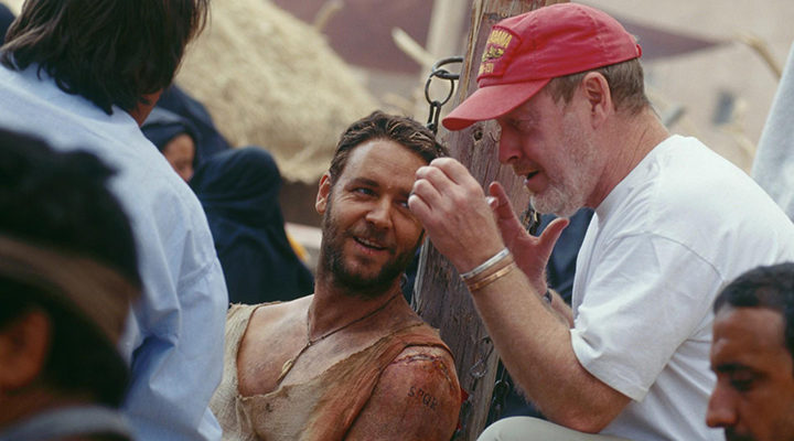 Russell Crowe y Ridley Scott