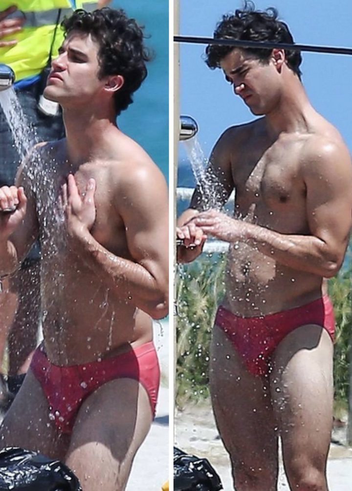 Darren Criss posará en una ducha con un mini bañador speedo para 'The Assassination of Gianni Versace: American Crime Story'