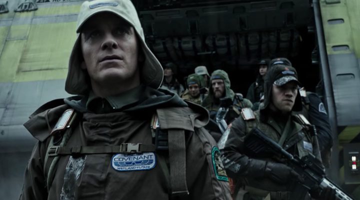  Michael Fassbender en 'Alien: Covenant'