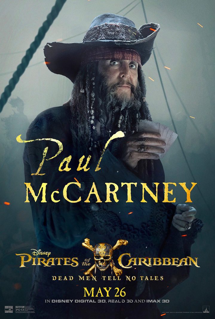 Paul McCartney en Piratas del caribe