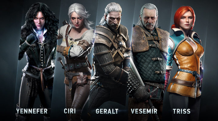  'The Witcher' Personajes