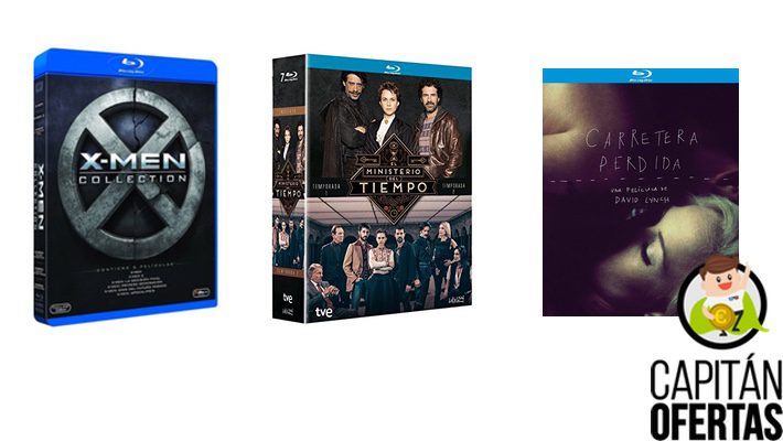  Ofertas: x-Men, Carretera perdida, El ministerio del tiempo, The Big Bang Theory