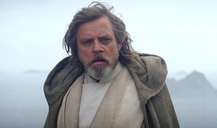 Fotograma de Luke Skywalker en El Despertar de la fuerza