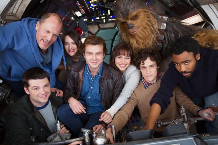 Foto del casting de el spin-off de Han Solo