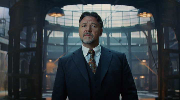  Russel Crowe como el Dr. Jekyll en 'La momia'