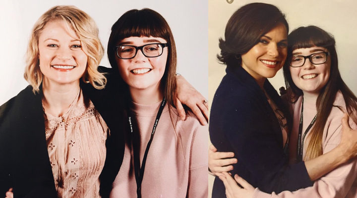 Georgina, Emilie de Ravin, y Lana Parrilla