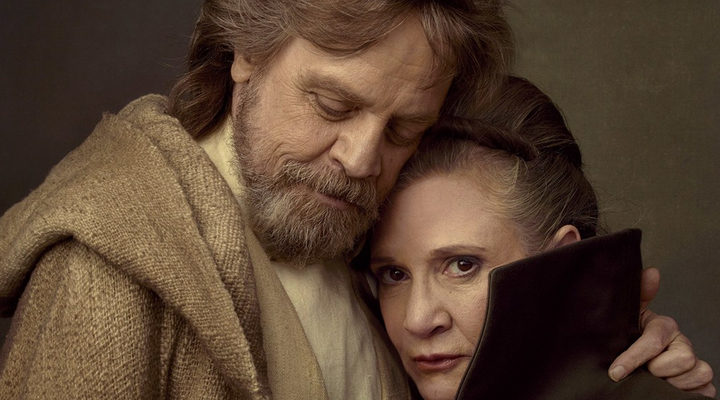 Carrie Fisher y Mark Hamill