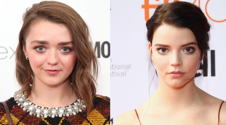  Maisie Williams y Anya Taylor-Joy