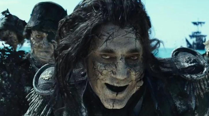 Javier Bardem in Pirates of the Caribbean 5