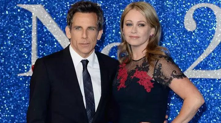 Ben Stiller y Christine Taylor en la premiere de 'Zoolander 2'