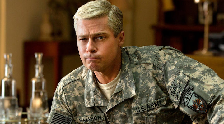 Brad Pitt en Máquina de guerra