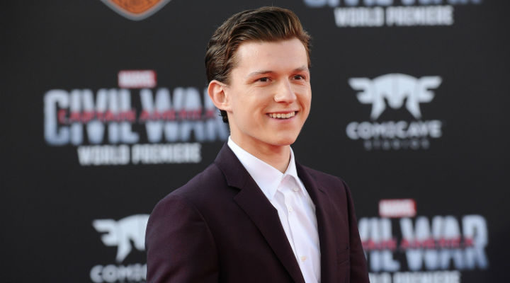 Tom Holland en la premiere de 'Capitán América: Civil War'