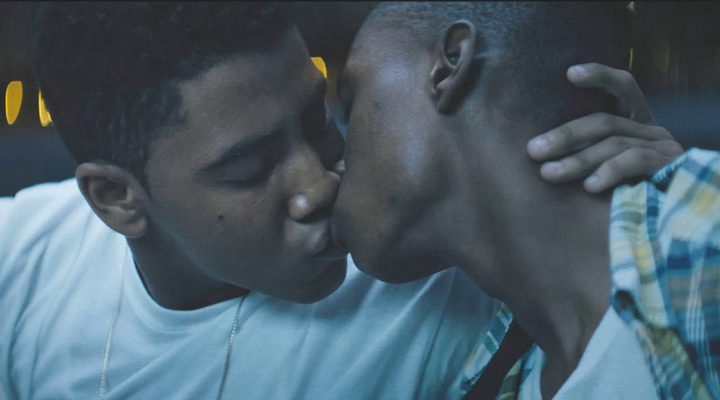 beso lgtb 'Moonlight'