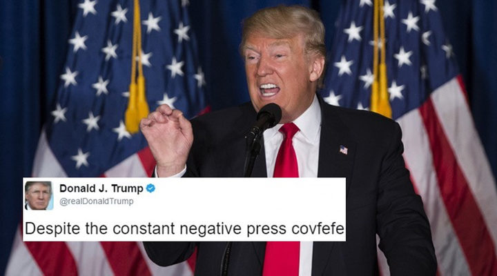 'Donald Trump Covfefe'