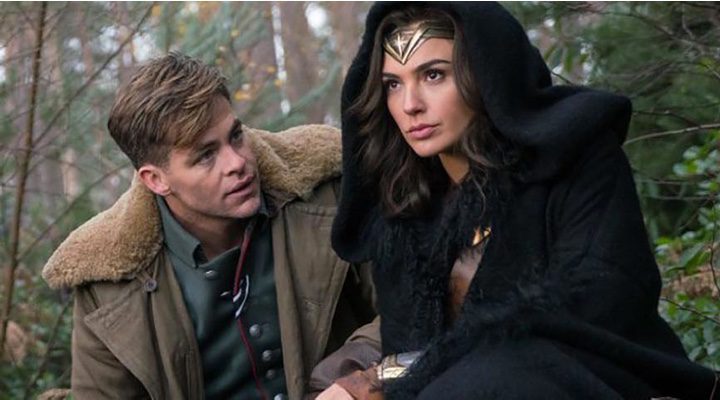 Gal Gadot y Chris Pine en 'Wonder Woman'