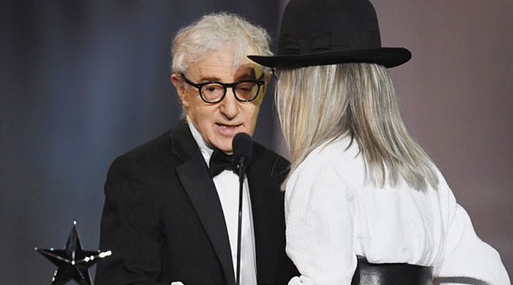 Woody Allen homenajea a Diane Keaton por su premio AFI honorífico