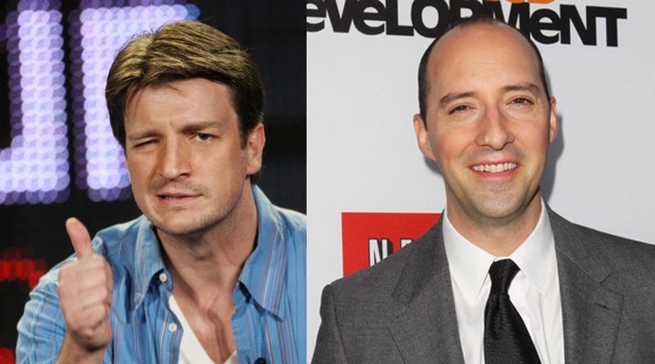  Nathan Fillion y Tony Hale