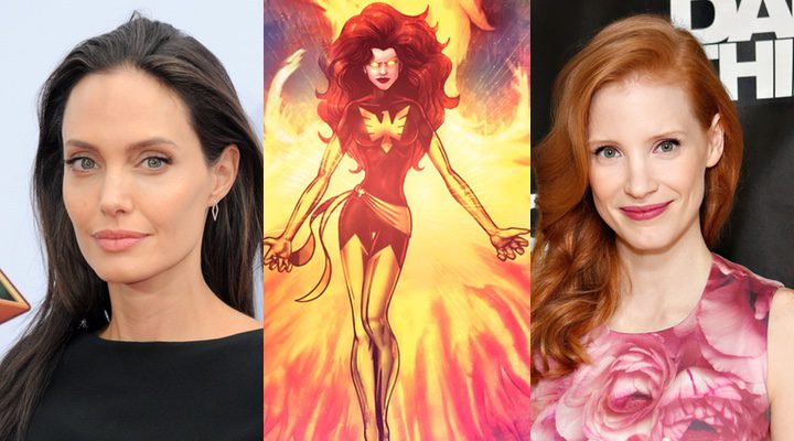 Jessica Chastain o Angelina Jolie en 'Dark Phoenix'