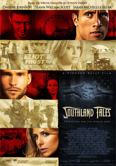 Cartel y clip de 'Southland tales'