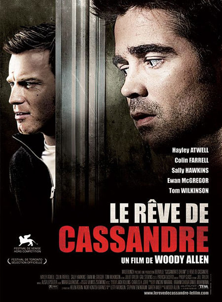 Cartel en francés de 'Cassandra's dream'