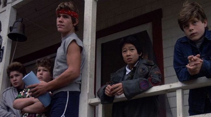  De derecha a izquierda. Sean Astin, Jonathan Ke Quan, Josh Brolin, Jeff Cohen y Corey Feldman, conocidos como 'Los Goonies'