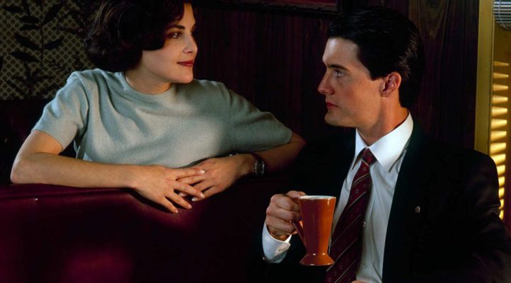 Kyle MacLachlan y Audrey Horne en 'Twin Peaks'