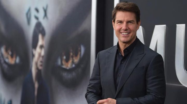 Tom Cruise en la premire de 'La Momia' en Manhattan