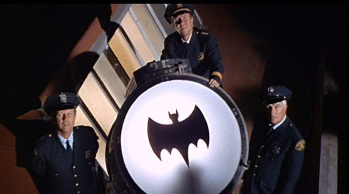  La batseñal en la serie de 1966 'Batman'