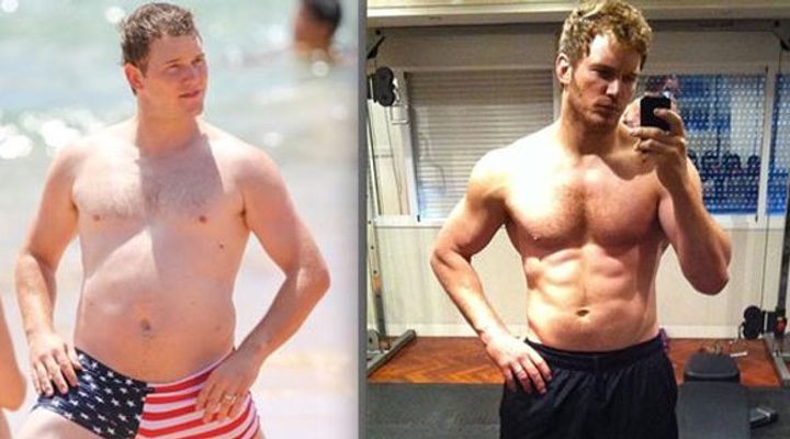 El drástico cambio de Chris Pratt