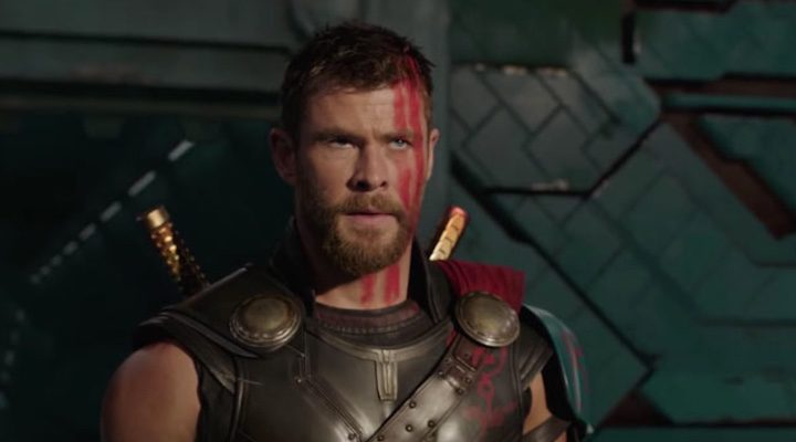 Chris Hemsworth como Thor en 'Ragnarok'