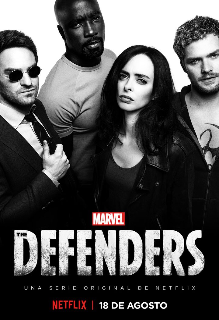  Póster oficial de 'The Defenders'