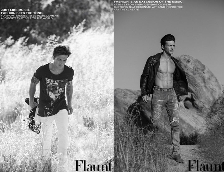 Drake Bell para Flaunt