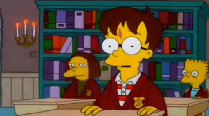  'Harry Potter en 'Los Simpson'