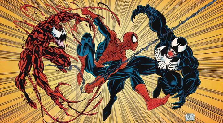  Spider-Man, Venom y Carnage en cómic