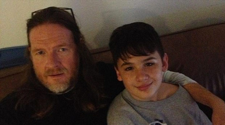  Donal Logue y su hijo Jade