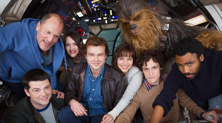 El equipo del spin-off de Han Solo antes del despido de Phil Lord y Christopher Miller